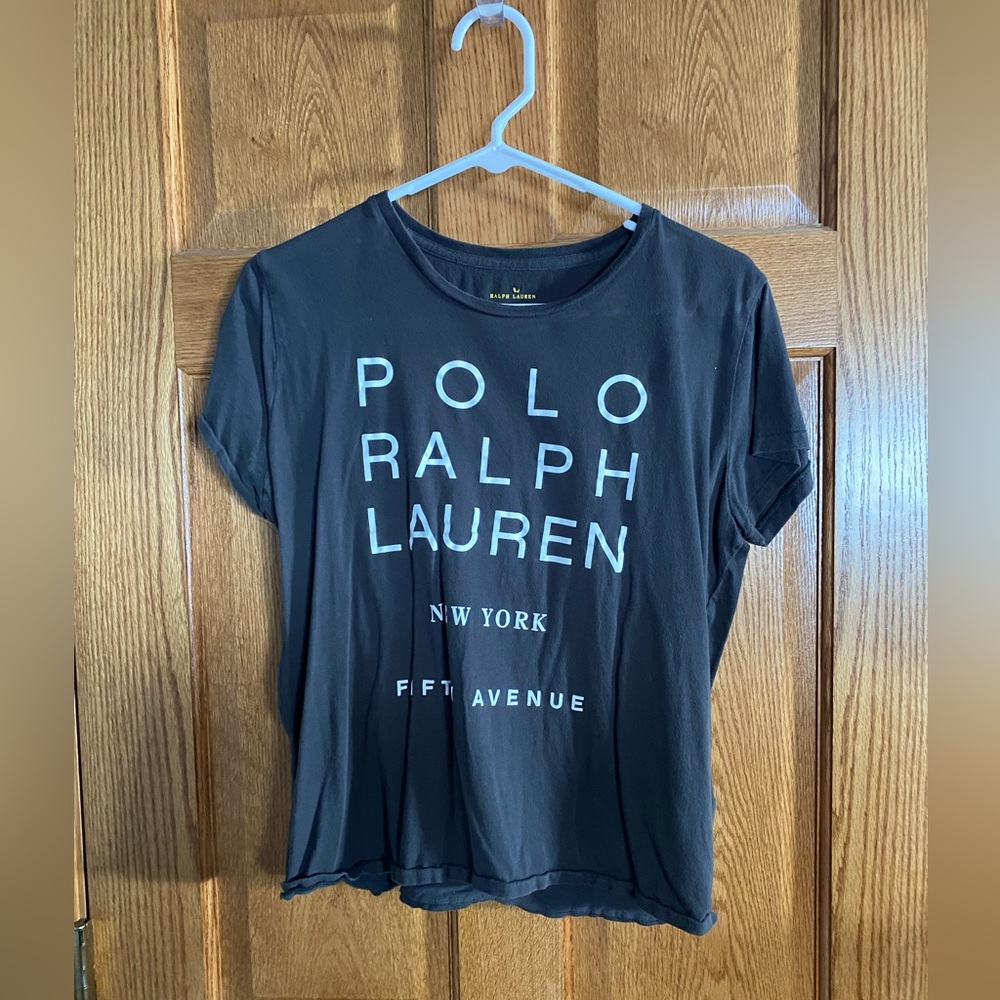 Gray Polo Ralph Lauren T Shirt